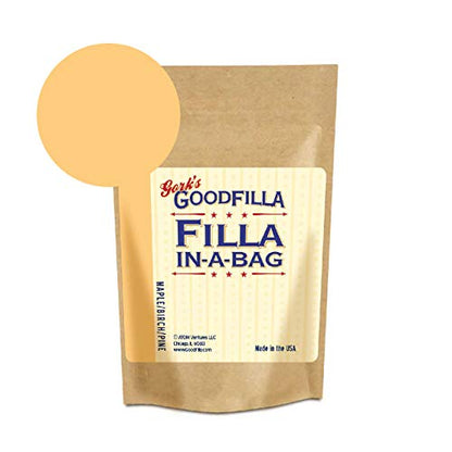 GoodFIlla Maple Beech Pine, 4 oz, Wood and Grain Filler powder, Stainable, Paintable, Sandable, Versatile | Zero Waste - color: Maple/Beech/Pine, size: 4 oz