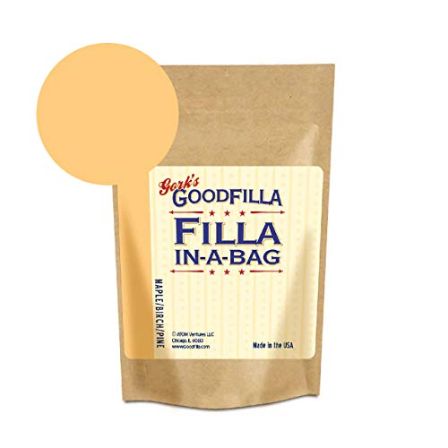 GoodFIlla Maple Beech Pine, 4 oz, Wood and Grain Filler powder, Stainable, Paintable, Sandable, Versatile | Zero Waste - color: Maple/Beech/Pine, size: 4 oz