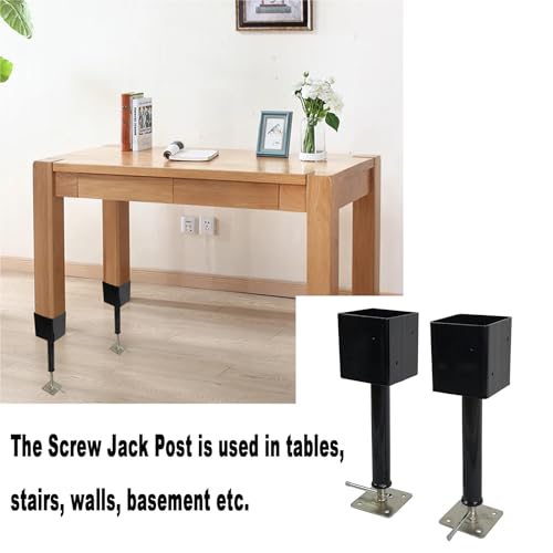 4x4 Screw Shore Jack Post 2 Pack for Leveling Floor Crawlspace Basement