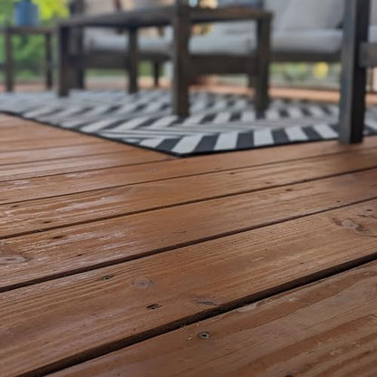 DEFY Essential Semi-Transparent Outdoor Wood Stain and Sealer in One, 1 Gallon, Light Walnut - Wood Sealer Outdoor Waterproof Deck Stain - color: Light Walnut