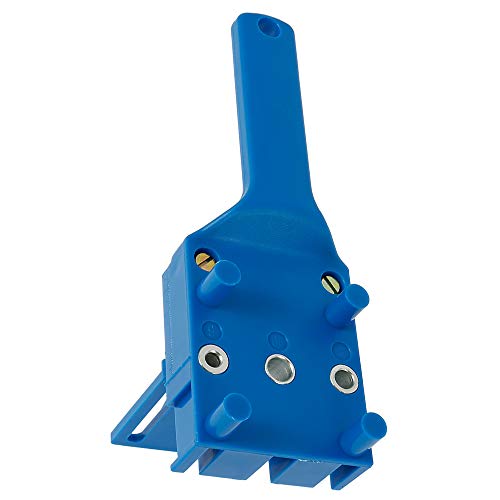 Dowel Jig Kit Woodworking Drill Guide Set Fits 6mm(1/4") 8mm(5/16") 10mm(3/8") Drill Bits Wood Drilling Straight Hole Drill Guide Metal Sleeve Wood Drilling Doweling Hole Saw Locator Woodworking Tools