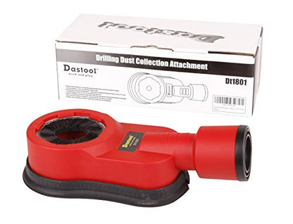 Drilling Dust Collection Attachment,Universal Dust Shroud for Drilling 2-5/8" Dt1801 - size: 2-5/8 inch