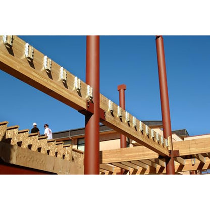 Simpson Strong-Tie HUC26-3 HUC Galvanized Face-Mount Concealed-Flange Joist Hanger for Triple 2x6
