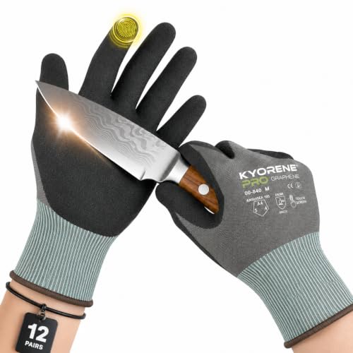 Armor Guys 00-840 Cut Resistant Work Gloves, ANSI A4, Medium, 12 Pair - color: Medium (12 Pairs)