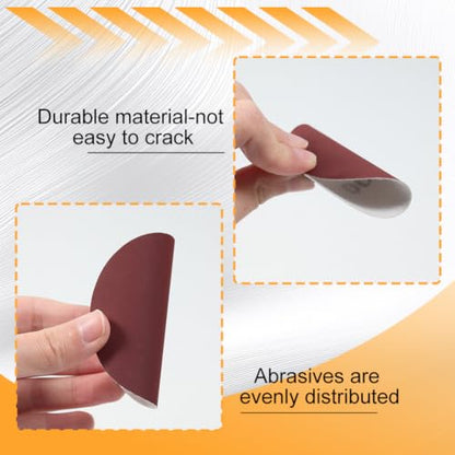 SPEEDWOX 100PCS 3" 1000 Grit Sanding Discs, Hook and Loop No Hole Sandpaper - style: 1000-Grit