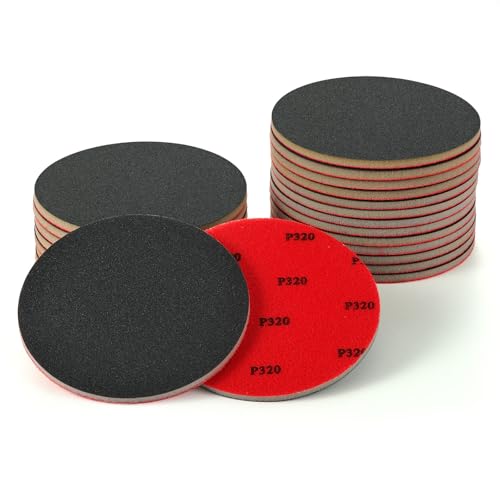 MAXMAN Foam Sanding Pads12pcs, 6" Sanding Sponge Set, 320Grit for Auto - size: 6 inch, style: 320 Grit