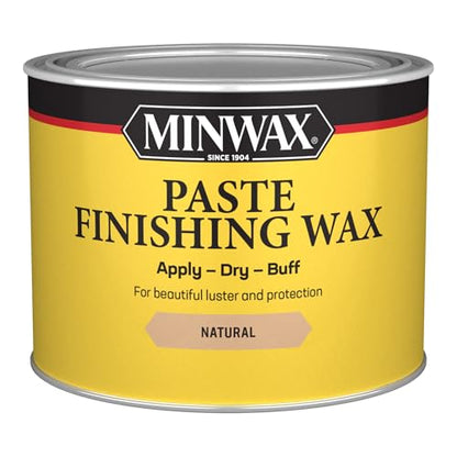 Minwax Paste Finishing Wax, Natural, 1 lb