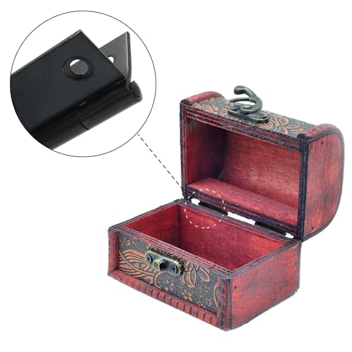12PCS 2.5 Inch Stainless Steel Door Folding Butt Hinges, Black - style: 12Pcs 2.5" Black