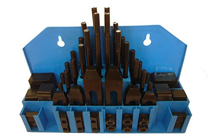 HHIP 3900-0002 58 Piece Clamping Kit (1/2 Inch T-Slot) Stud Size 3/8-16 - size: 1/2" Table Slot