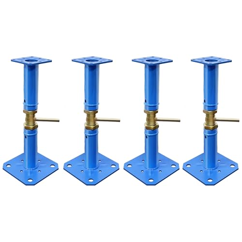 Adjustable House Jacks for Leveling - Carbon Steel Floor Jack, 11.5-20inch - size: 11.5-20