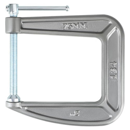 Olympia Tools C-Clamp, 38-134, (3" X 4.5") - size: 3-Inch x 4.5-Inch