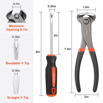 ValueMax 3-Piece Nail Puller and Staple Remover Tools