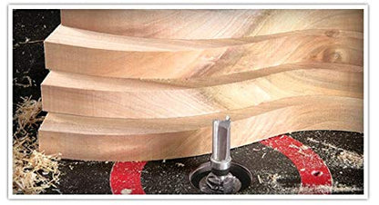 Amana Tool - 45464 Carbide Tipped Flush Trim Plunge Template 3/4 Dia x 1" 4 Shank - size: 3/4 Dia x 1" 4 Shank