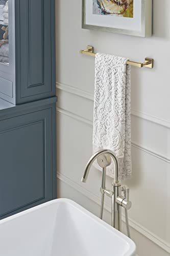 Amerock Appoint 18" Golden Champagne Towel Bar