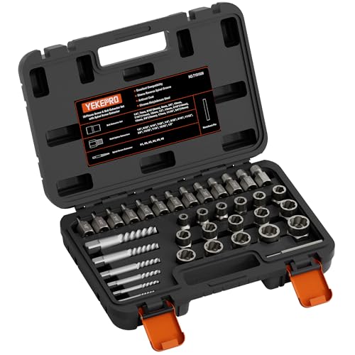 36PCS 3-in-1 Easy Out Screw & Bolt Extractor Set - size: 36PCS