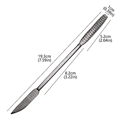 CLAHJQX 8pcs Wood Files and Rasps, Wood Carving Kit, Double Ended Riffler Rasp Set, Special Shaped File Set for Woodworking