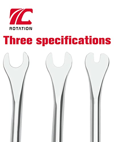 ROTATION 6PC Heavy Duty Car Vehicle Trim Clip Removal Set - color: Red_6pc