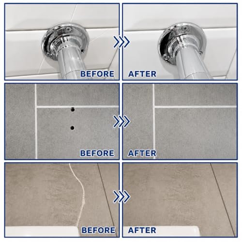 Tile Repair Kit, Ceramic & Porcelain Tile Chips & Cracks Repair-Color Match