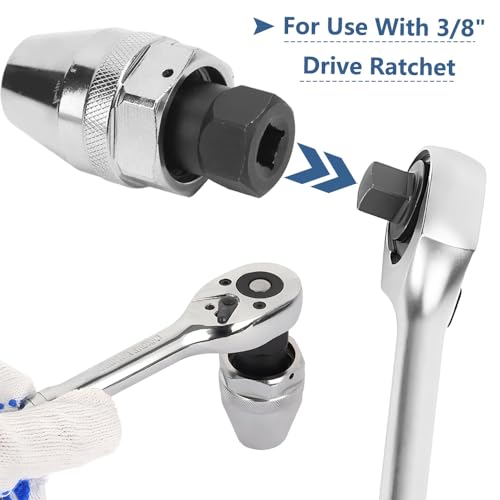Damaged Bolt and Stud Extractor Tool 3/8" Drive Broken Stud Remover