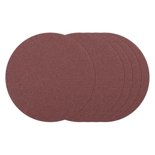 10Pcs Sanding Discs 5Inch 120Grit Hook and Loop Sandpapers Red - size: 5 Inch(120 Grit)
