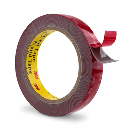 3M Heavy Duty Double Sided Tape 0.75" x 15.4Ft Grey - color: Grey, size: 0.75" x 15.4Ft