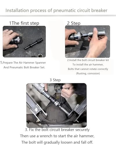 37315 3/8" & 37316 1/2" Shake 'n Break Pneumatic Bolt Breaker