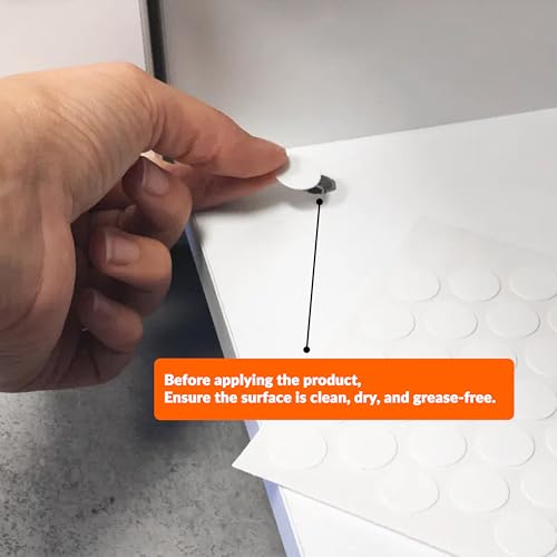 Self-Adhesive Screw Hole Stickers PVC Cover Caps Dustproof for Wooden Furniture Cabinet (50, White, 0.55 inch - 14 mm) - color: White, size: 0.55 inch - 14 mm