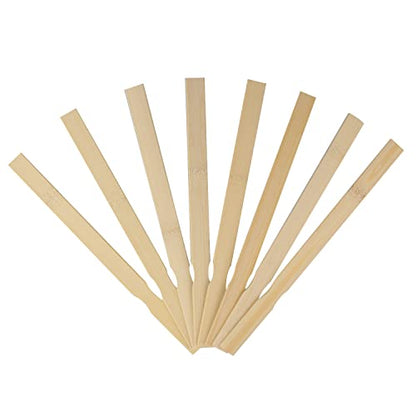 200 PCS 14 Inch Paint Stir Sticks, Paint Sticks, Wooden Stirrers Mixing Sticks for DIY Crafts, Painting, Crafting Resin Wood Paddle, Hobby Projects, Garden, by GNIEMCKIN - size: 200 PCS 14 Inch