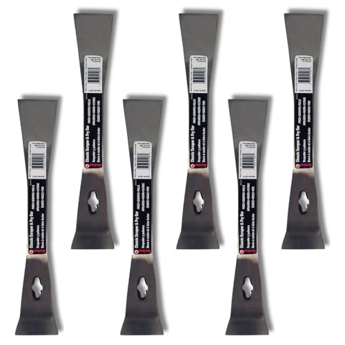 Red Devil 4050CL Classic Scrape & Pry Bar - Heavy-Duty Multi-Purpose Tool, Hardened Steel Construction, Dual Chisel Edges, Pack of 6 - size: 6 - Pack