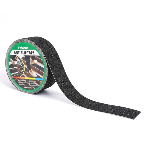 2" x 35' Heavy Duty Anti Slip Traction Tape, Waterproof High Grip Non Skid Strips for Indoor Outdoor Steps, Stairs, Ramps, Pool Decks and Garage - size: 2"×35FT