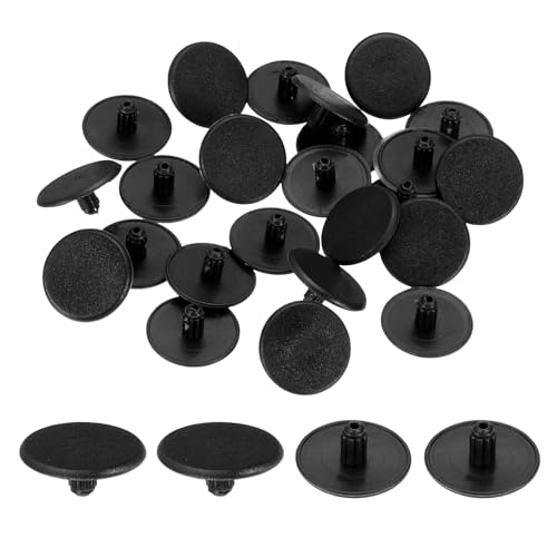 uxcell 300Pcs 3x13mm Plastic Hole Plugs, Round Screw Cap Cover, Panel Drill Hole Plugs for Furniture Cabinet Cupboard Shelves Fencing Post Pipe Insert End Caps, Black - color: Black, size: 3x13mm