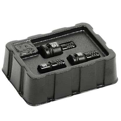 ARES 22035 3-Piece Impact Grade Quick Release Bit Holder Set - size: 3-Piece Impact Grade Quick Release Bit Holder Set