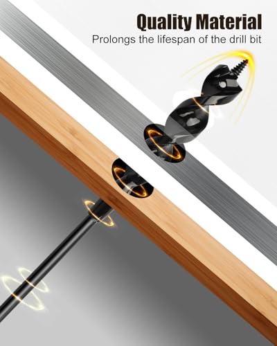 3/4 Inch x 54 Inch Flexible Drill Bit for Wire Pulling - size: 54", style: 3/4"