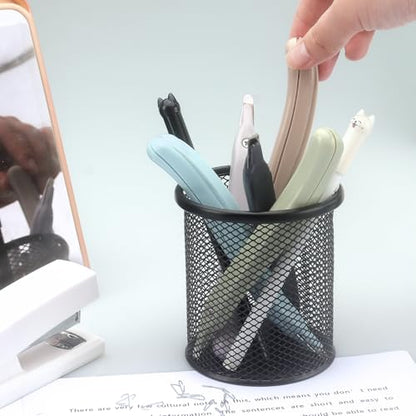 ZZTX 5 Pack Professional Magnetic Staple Remover Puller - color: 5 Pack-dark Gray/Blue/Green/Apricot/Purple