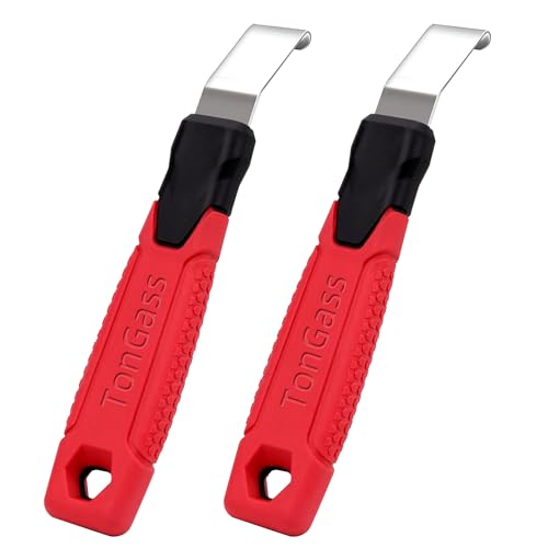 TonGass Vinyl Siding Removal Tool with Extra Long Non-Slip Grip Handle - size: 2-Pack