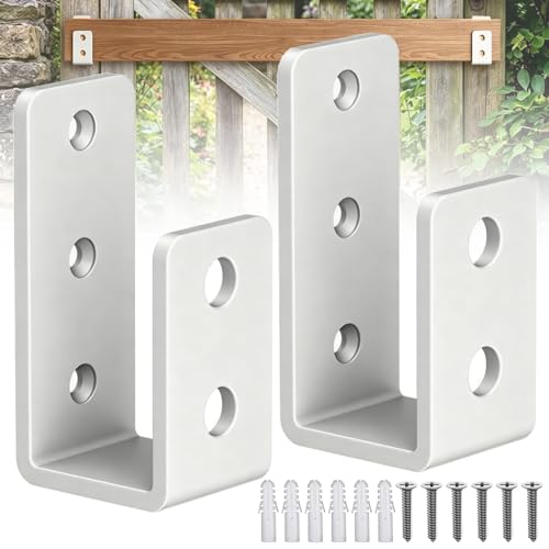 2x4 Door Barricade Brackets, 3mm Door Reinforcement Security Brackets(2PCS) - size: 3mm 2PCS