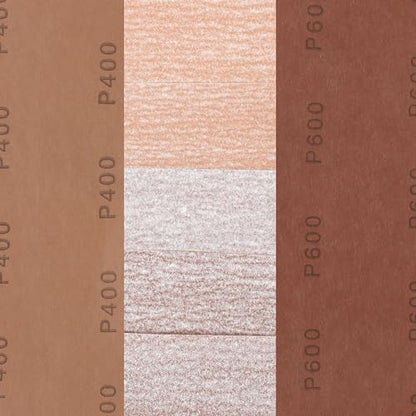 Aluminum Oxide Sandpaper Sheets 9x11, 120-600 Assorted Grit 24 Pack
