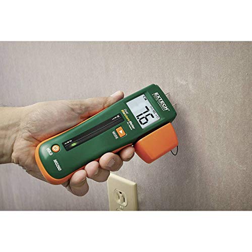 Extech MO265 Combination Pin and Pinless Moisture Meter with RJ45 - style: MO265