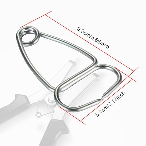 2 Pack Miter Spring Clamps Joint Corner Clamps Holder Clip Spring Miter Clamp for Spring Loaded Pliers Woodworking Picture Frame Wood Trim Moldings Moulding Miter Corners Mitered Joint Frames