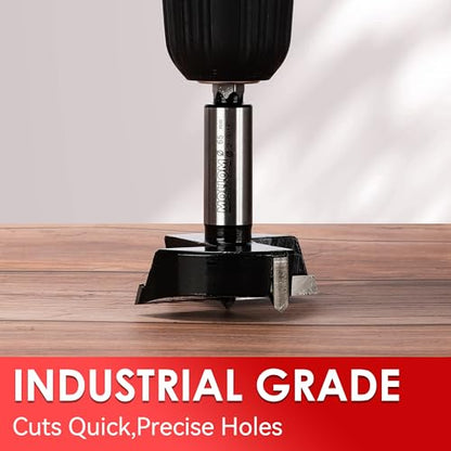MOLLOM 7/8" (22.2mm) Carbide Forstner Drill Bit - size: 22.2mm | 7/8" (Imperial System)