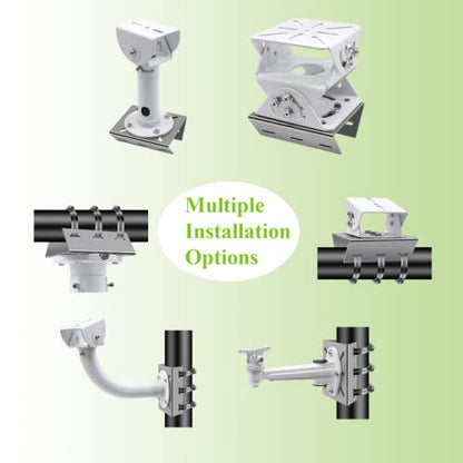 Universal Wall Mounting Bracket with 3 Loops - size: 1Pack