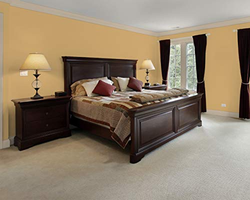 Rodda Paint CASCADIA ZERO Interior Satin Low VOC Paint & Primer in One, 1-Gallon, Amber - color: Amber, size: 128 Fl Oz (Pack of 1)