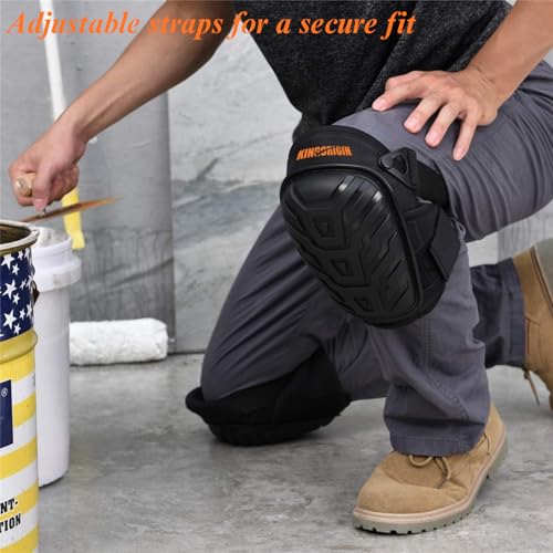 Deck Stain Brush 4" 5" 6" and a Pair of Knee Pads