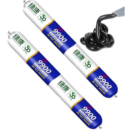 9900 Sealant Waterproof, Silicon Waterproof Sealant 9900 (Black,2Pcs) - color: Black, size: 2Pcs