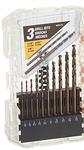 DEWALT Black Oxide Drill Bit Set, 20-Piece (DW1177) - size: 20 Pieces