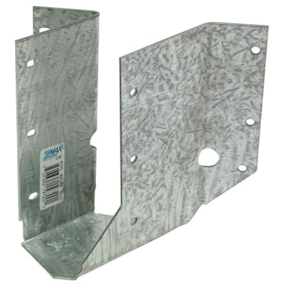 Simpson Strong-Tie SUL26Z SUL Left-Skewed U-Shaped Hanger - 1-9/16 in. x 5 in. x 2 in. 45-Degree Hanger, Obround Nail Holes, 16-Gauge ZMAX Galvanized Steel Construction (Pack of 10) - size: 2" x 16"