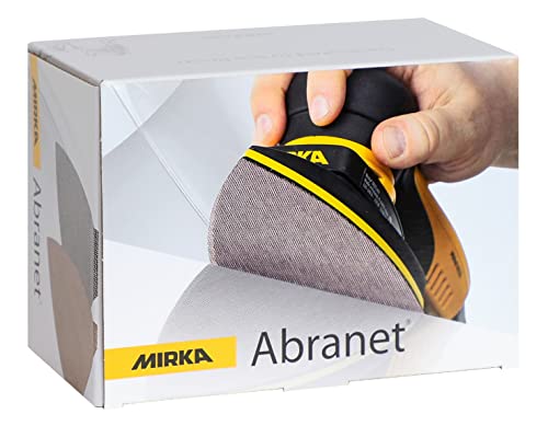 Mirka Abranet Delta Triangle Net Disc 4x6x6 inch Grit 240 50 pcs - size: Grit 240