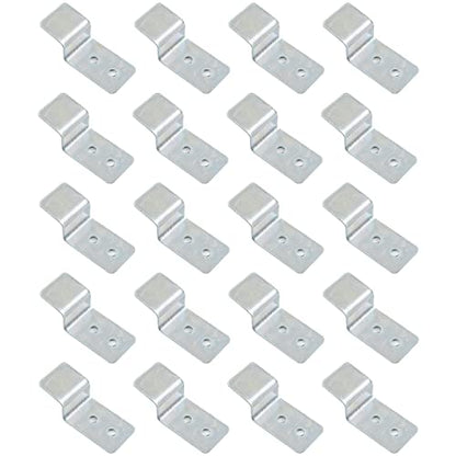 20PCS Metal Z Shape Picture Frame Braces Brackets