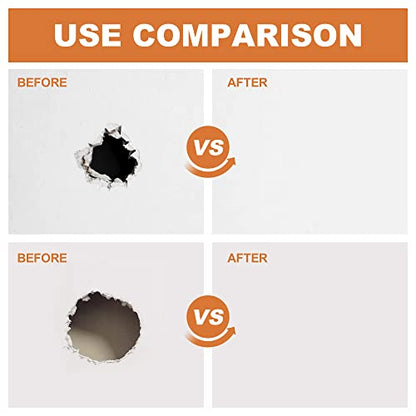 Boncart Self-Adhesive Drywall Repair Patch Kit, 2, 4, 6, 8 Inch - style: Wall Patch 2/4/6/8inch x2