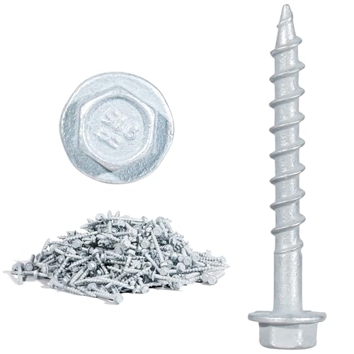 #10 x 1-1/2" Heavy Duty Joist Hanger Screws, 500 Count, SD Connector Screws - size: #10 x 1-1/2 in